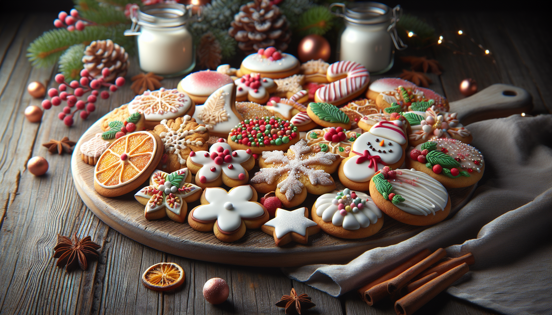 biscotti di natale da decorare